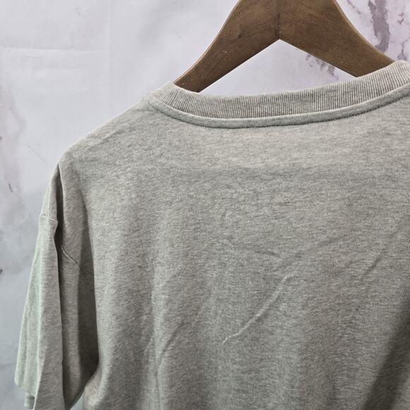 Everlane T Shirt Mens Medium Oatmeal Short Sleeve Crew Organic Cotton Premium - Picture 7 of 11